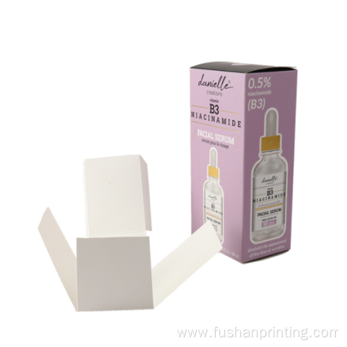 Custom logo paper box printing cosmetic skincare